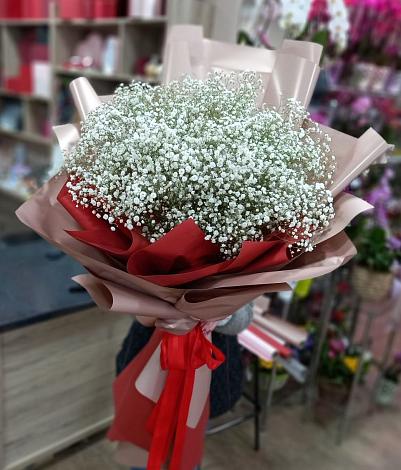 Букет цветов из: Гипсофила в Прогресс