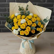 Букет цветов из:  Розы в Прогресс