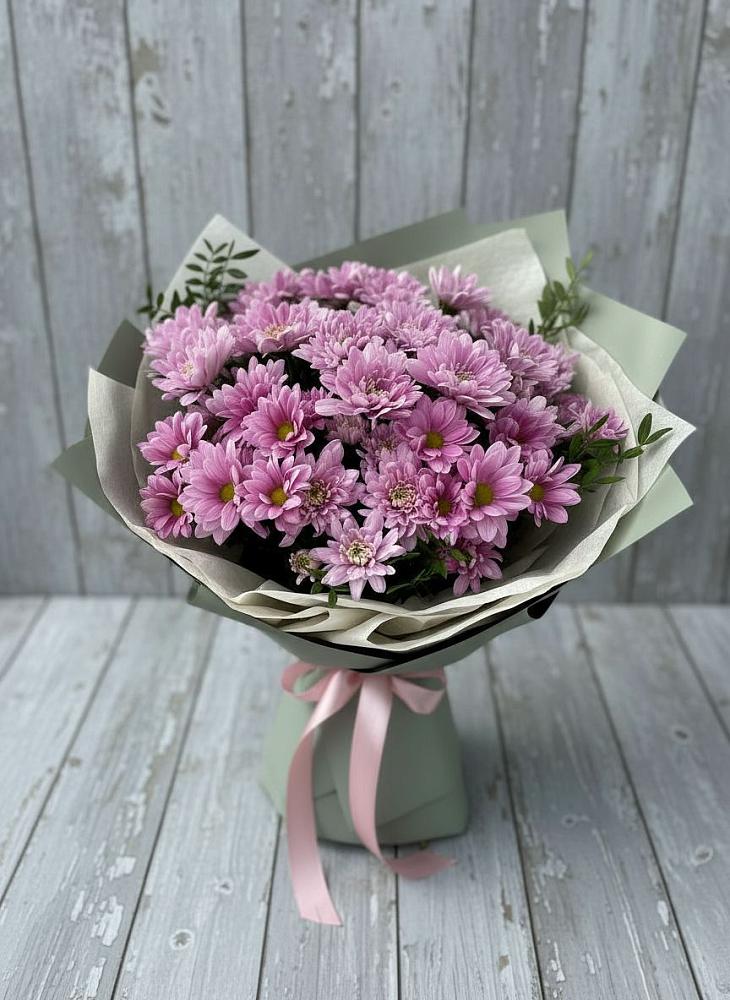 Букет цветов из: Хризантемы в Прогресс