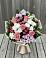 Букет цветов из: Альстромерии, Гвоздики, Розы и Хризантемы в Прогресс