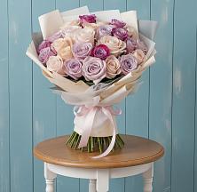 Букет цветов из:  Розы в Прогресс