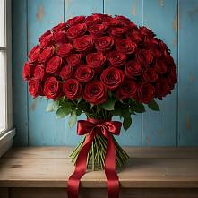 Букет Красные розы Блэк Меджик в Прогресс