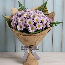 Букет цветов из:  Хризантемы в Прогресс