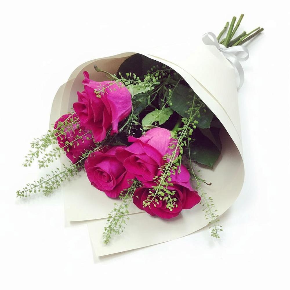 Букет цветов из: Розы в Прогресс