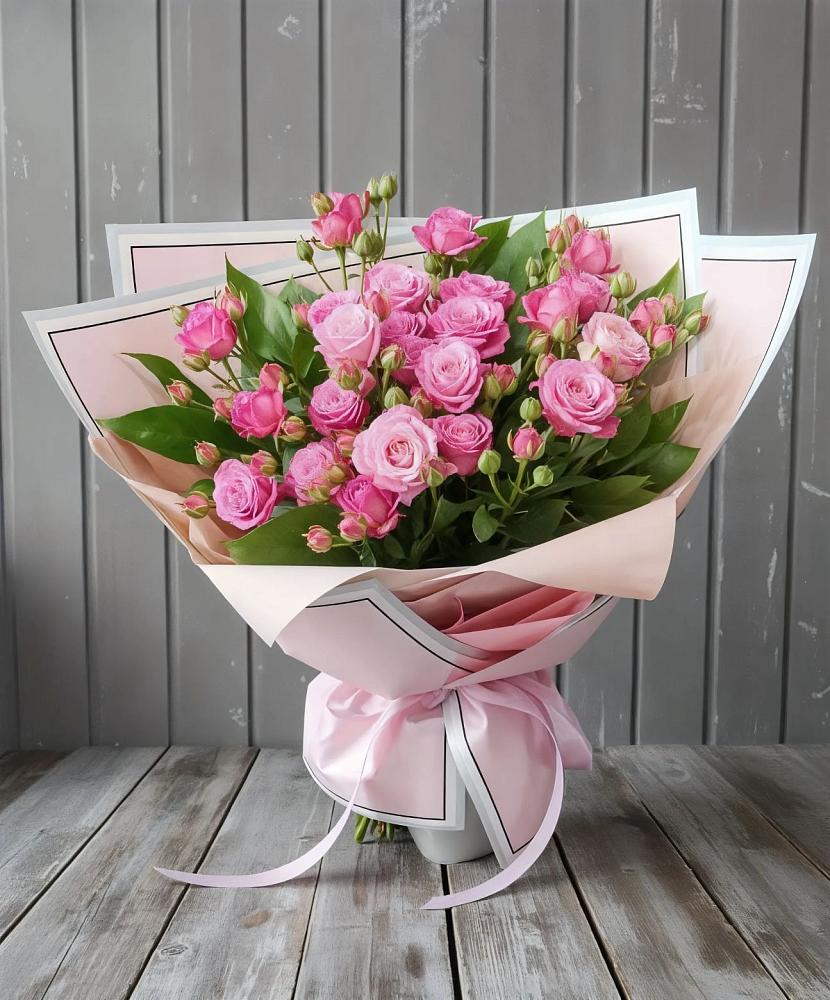 Букет Розовый кустик в Прогресс