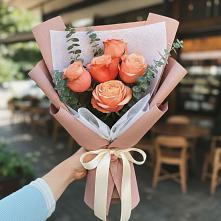 Букет цветов из:  Розы в Прогресс