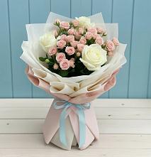 Букет цветов из:  Розы в Прогресс