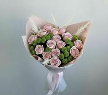 Букет цветов из:  Розы и Хризантемы в Прогресс