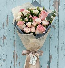 Букет цветов из:  Розы в Прогресс