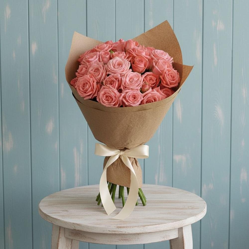 Букет цветов из: Розы в Прогресс