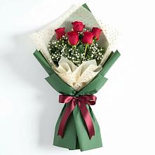 Букет цветов из:  Розы в Прогресс