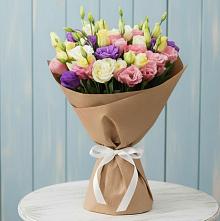 Букет цветов из:  Лизиантусы в Прогресс