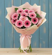 Букет цветов из:  Герберы в Прогресс