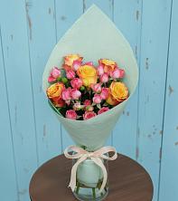 Букет цветов из:  Розы в Прогресс